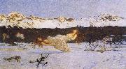 The Punishment of Lust Giovanni Segantini